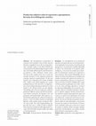 Research paper thumbnail of Producción subjetiva sobre la exposición a agroquímicos. Revisión de la bibliografía científica