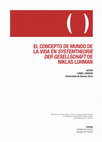 Research paper thumbnail of El concepto de mundo de la vida en Systemtheorie der Gesellschaft de Niklas Luhmann