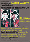 Research paper thumbnail of La memoria, Sacco e Vanzetti,  due Italiani nell’America degli anni '20