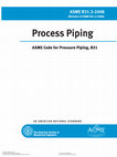 Research paper thumbnail of A N A M E R I C A N N A T I O N A L S T A N D A R D Process Piping ASME Code for Pressure Piping, B31