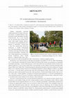 Research paper thumbnail of XV. ročník konferencie Doba popolnicových polí a doba halštatská v Smoleniciach (správa z konferencie)