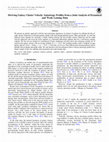 Research paper thumbnail of Deriving Galaxy Cluster Velocity Anisotropy Profiles from a Joint Analysis of Dynamical and Weak Lensing Data