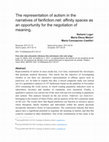 Research paper thumbnail of The representation of autism in the narratives of fanfiction.net: affinity spaces as an opportunity for the negotiation of meaning