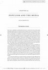 Research paper thumbnail of Populism and the Media