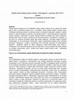 Research paper thumbnail of Model ekonomskog rasta u Bosni i Hercegovini u periodu 2007-2017 godine -Mogućnosti za umanjenje budućih rizika - dr Saša Stevanović