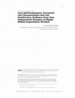 Research paper thumbnail of Core Self-Evaluations, Perceived Job Characteristics and Job Satisfaction: Evidence from Two Independent Samples of Highly Skilled Argentinian Workers