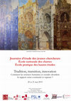 Research paper thumbnail of Journées d'étude ENC-EPHE 2019 - "Tradition, transition, innovation" 20-21 mai 2019 - Programme