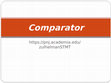 Research paper thumbnail of Design of the Digital Comparator