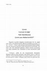 Research paper thumbnail of Vatan ve Irk