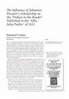 Research paper thumbnail of The Influence of Johannes Piscator’s Scholarship on the ‘Preface to the Reader’ Published in the ‘Alba Iulia Psalter’ of 1651