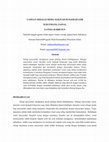 Research paper thumbnail of YASINAN SEBAGAI MEDIA DAKWAH DI DAERAH GOR NUR ENDANG ZAINAL