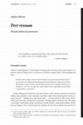 Research paper thumbnail of Živý význam: Plynulost filmové performance (Andrew Klevan)