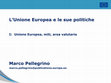 Research paper thumbnail of L’Unione Europea e le sue politiche