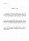 Research paper thumbnail of Forceful Turkish Learning and Literacy Practices in Turkey: Everyday Experience of My Mother Belkız A. in 1950s, Coventry University, Research Centre for Trust, Peace and Social Relations, England, 22-23 June 2018.