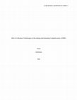 Research paper thumbnail of E-Business Technologies in SMEs Thesis