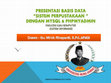 Research paper thumbnail of SISTEM DATABASE Perpustakaan dengan PHP Myadmin. Universitas Bung Karno 2018