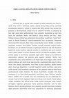 Research paper thumbnail of Barış Çalışmaları Kapsamında İsrail Filistin Sorunu