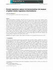 Research paper thumbnail of Private regulatory capture via harmonization: An analysis of global retailer regulatory intermediaries