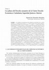 Research paper thumbnail of Los Pilares del Derecho Sustantivo de la Unión Europea