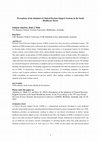 Research paper thumbnail of Perceptions of the adoption of Clinical Decision Support Systems in the Saudi Healthcare Sector