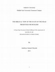 Research paper thumbnail of THE BIBLICAL VIEW OF THE STATE OF THE DEAD PRESENTED FOR MUSLIMS A Project Paper Presented in Partial Fulfillment Of the requirements for MASTER OF ART RELIGION/INTERCULTURER STUDIES