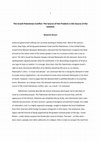 Research paper thumbnail of The Israeli-Palestinian Conflict: The Source of the Problem is the Source of the Solution