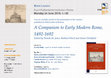 Research paper thumbnail of Book launch Companion to Early Modern Rome, 1492-1692