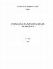 Research paper thumbnail of FLAMARION BARRETO LIMA FORMAÇÃO DA NACIONALIDADE BRASILEIRA 5ª Edição 1983