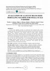 Research paper thumbnail of EVALUATION OF A LOCUST BEANS SEED DEHULLING MACHINE FOR SMALL SCALE FARMERS