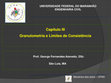 Research paper thumbnail of Capitulo III Granulometria e Limites de Consistência UNIVERSIDADE FEDERAL DO MARANHÃO ENGENHARIA CIVIL