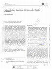 Research paper thumbnail of Industry Business Associations: Self-Interested or Socially Conscious?