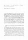 Research paper thumbnail of La questione del «Settecento» in Italia e la critica genetica [2018]