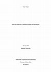 Research paper thumbnail of Real life instances of statistical errors and its impact