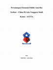 Research paper thumbnail of Persaiangan Ekonomi Politik Amerika Serikat - China ( tugas akhir asteng )