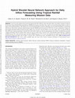 Research paper thumbnail of Hybrid Wavelet Neural Network Approach for Daily Inflow Forecasting Using Tropical Rainfall Measuring Mission Data