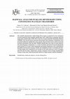 Research paper thumbnail of Rainfall analysis in Klang River basin using continuous wavelet transform