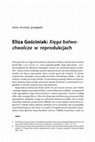 Research paper thumbnail of Eliza Gościniak – „Xięga bałwochwalcza” w reprodukcjach