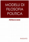 Research paper thumbnail of Petrucciani - Modelli di filosofia Politica