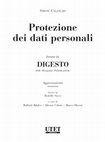 Research paper thumbnail of Voce Protezione dei dati personali, Dig. disc.pubbl., Aggiorn., 2017