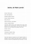 Research paper thumbnail of Jackie, de Pablo Larraín