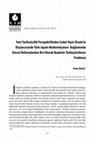 Research paper thumbnail of Yeni Tarihselcilik Perspektifinden Sedat Veyis Örnek'in Düşüncesinde Türk-Japon Modernleşmesi Bağlamında Dinsel Reformlardan Biri Olarak İbadetin Türkleştirilmesi Problemi