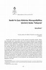 Research paper thumbnail of Sandik Ve Çeyiz Kültürüne Müzeografik(Müze Işlemleri) Açidan Yaklaşmak