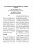 Research paper thumbnail of Expert system for power generation fault diagnosis using hierarchical meta-rules