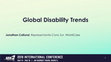 Research paper thumbnail of Global Disability Trends - A comparison of STD and LTD practices in CL, PE, CO, MX, DE, NL & UK