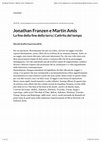 Research paper thumbnail of Il saggio come specchio di sé stessi. Jonathan Franzen e Martin Amis: La fine della fine della terra | L’attrito del tempo