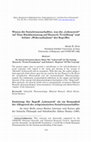 Research paper thumbnail of Wissen die Sozialwissenschaftler, was die "Lebenswelt" ist? Eine Rückbesinnung auf Husserls "Urstiftung" und Schütz' "Wideraufnahme" des Begriffes