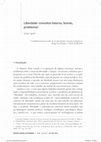 Research paper thumbnail of Liberdade: conceitos básicos, teorias, problemas