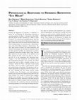 Research paper thumbnail of PHYSIOLOGICAL RESPONSES TO SWIMMING REPETITIVE “ICE MILES”