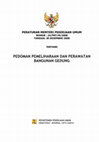 Research paper thumbnail of PERATURAN MENTERI PEKERJAAN UMUM NOMOR : 24/PRT/M/2008 TANGGAL 30 DESEMBER 2008 TENTANG