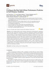 Research paper thumbnail of Cycling as the Best Sub-8-Hour Performance Predictor in Full Distance Triathlon